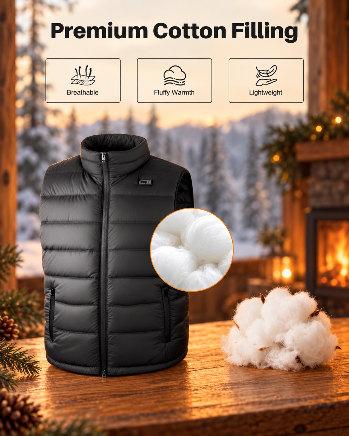 Men's Alder Heated Vest