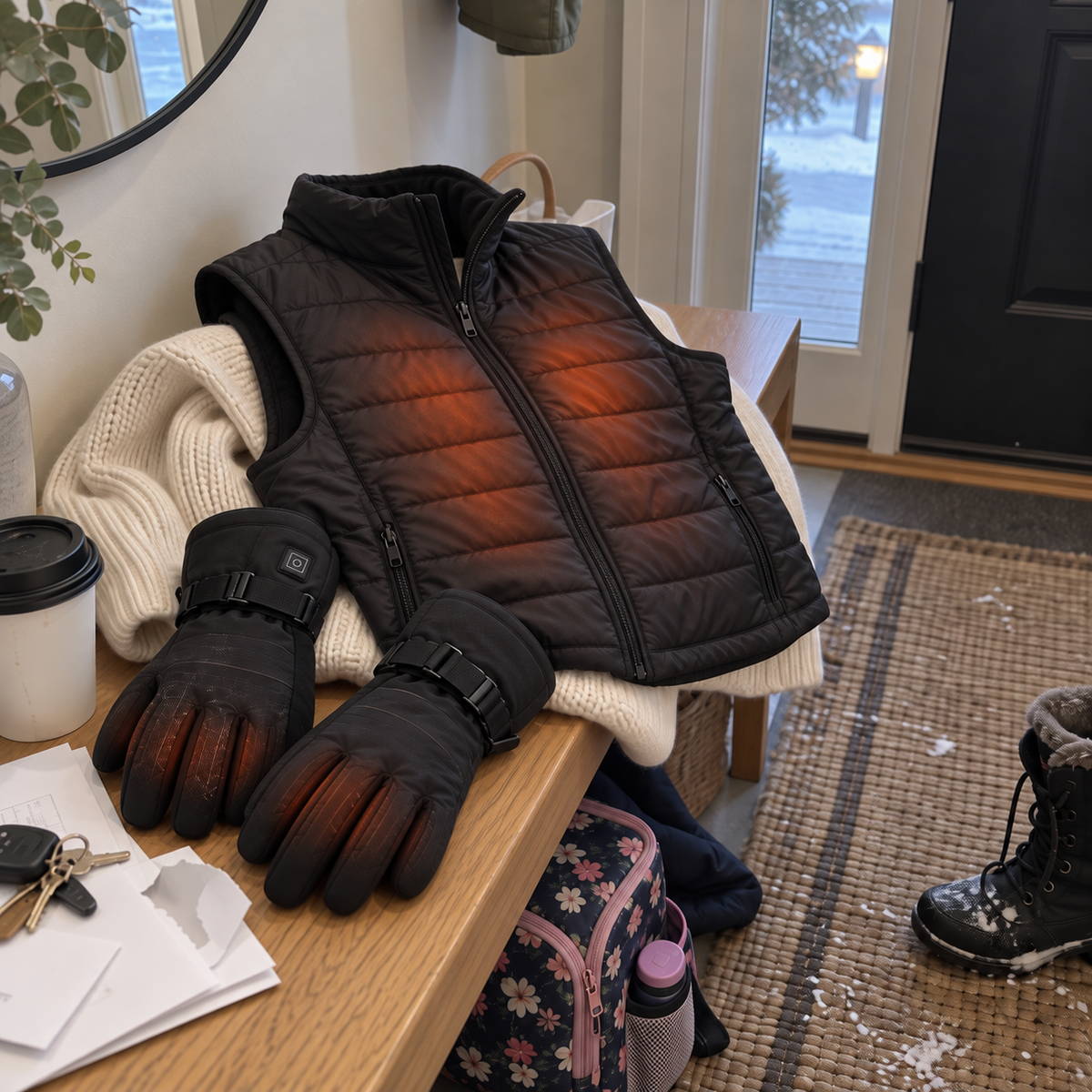 Her Cold-Weather Set